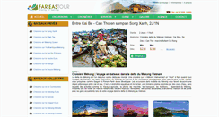 Desktop Screenshot of mekongtourisme.com